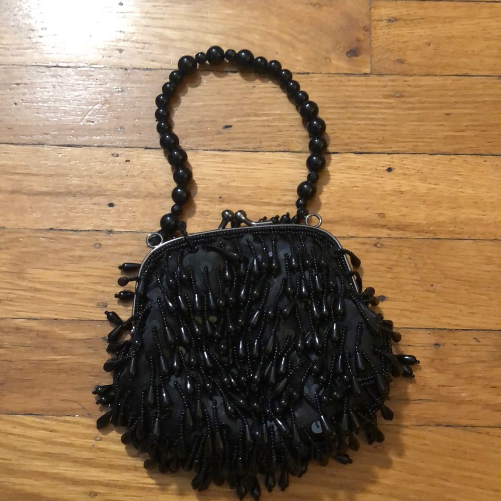 Retro Beaded Purse
